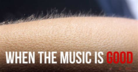 Why Do You Get Goosebumps When You Listen to Music? And How Does It Connect to Our Emotional Response?